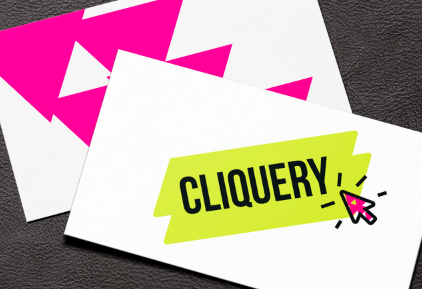 Pink brand with the title 'Modern Bright & Online'