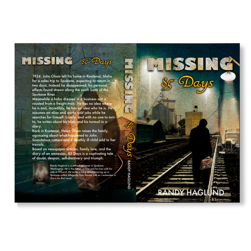 Railway design with the title 'Real story book'