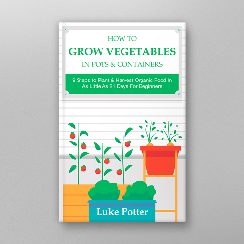 Container design with the title 'Cover of a Guide.'