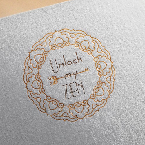 Zen logo with the title 'Logo for health & wellness company'