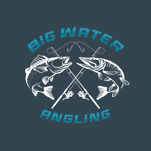 Fishing brand with the title 'Fishing Logo'