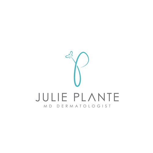 Plant brand with the title 'Logo Julie Plante'