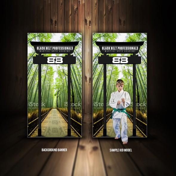 Backdrop design with the title 'Photo Shoot Banner'