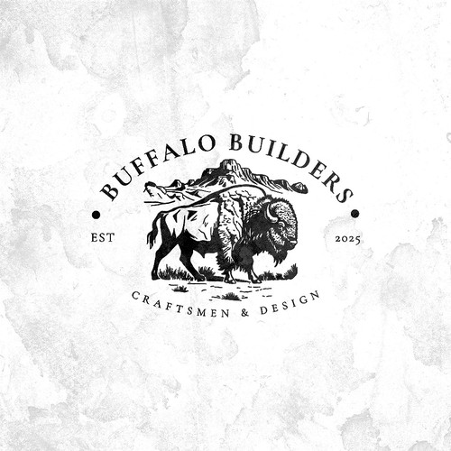 Buffalo design with the title 'Buffalo Builders'