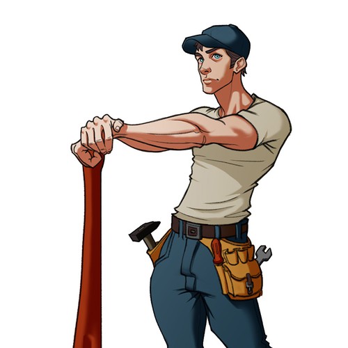 Hero artwork with the title 'Plumber'