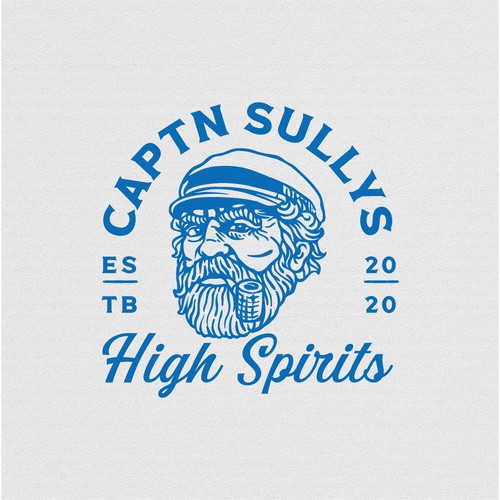 Nautical logo with the title 'CAPTN SULLYS'