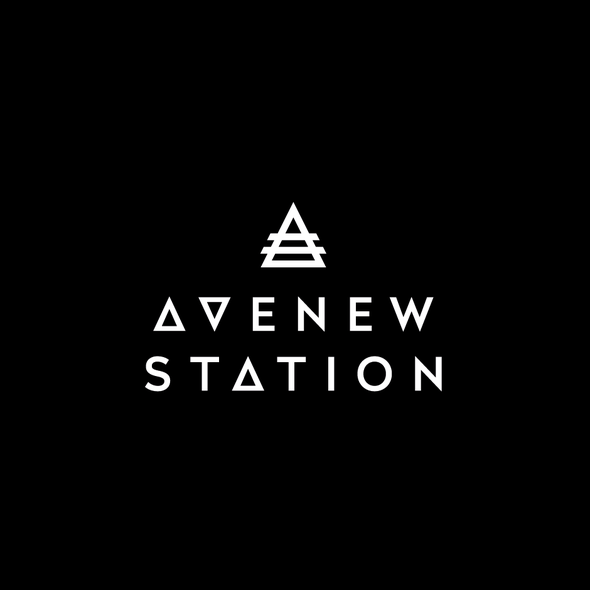 出口标志的标题“Avenew站标识”