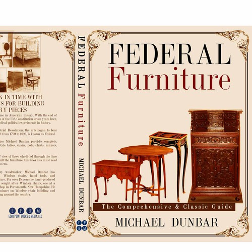 Classic book cover with the title 'Book cover'