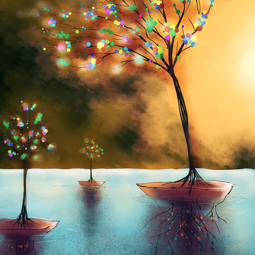 Dramatic design with the title 'The Neurotree'