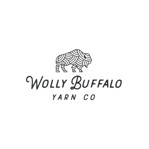 Farm brand with the title 'Knitting Yarn Company Logo'