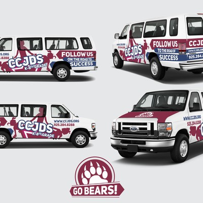 CCJDS - Design a school van Wrap/Decal so exciting that everyone will want to jump on board!
