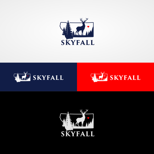 Montana logo with the title 'Skyfall'