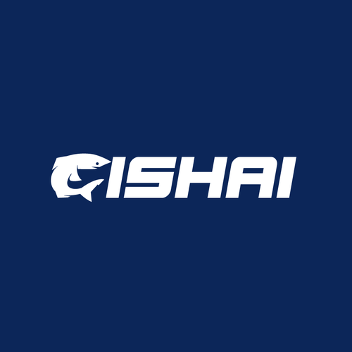 Shark logo with the title 'Logo for Watersports Brand'