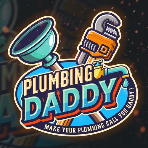 Wrench logo with the title 'Plumbing Daddy'