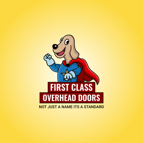 Hero logo with the title 'hero dog'