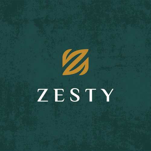 Z logo with the title 'Zesty logo'