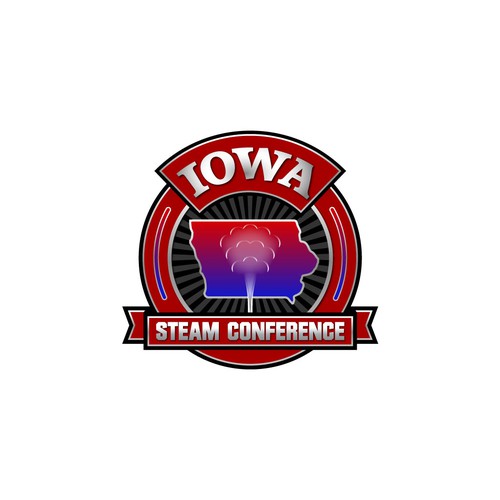 Steam design with the title 'Iowa Steam Conference'
