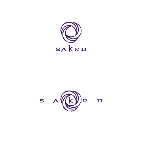 Clothing logo with the title 'Sakrd logo'