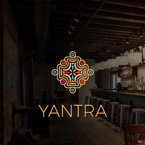 Bar brand with the title 'Restaurant logo'