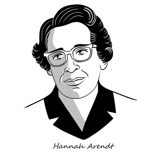Stylized design with the title 'Portrait'