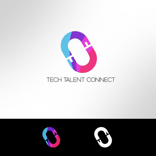 Recruitment logo with the title 'Tech Talent Connect'