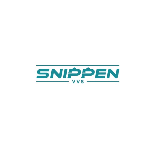 Irrigation logo with the title 'Bold logo concept for Snippen VVS, plumbing company'