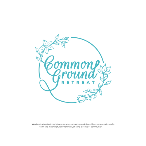 Retreat logo with the title 'Elegant logo design for female gathering business'