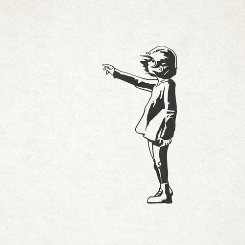 Emotional design with the title 'Little Girl Tattoo'