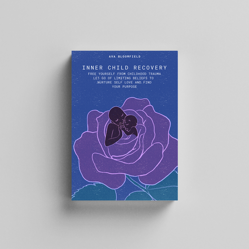 Drawing book cover with the title 'Inner Child Recovery Cover Book'