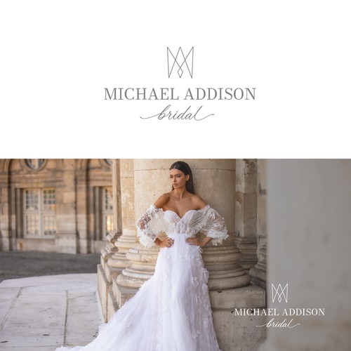 Bridal design with the title 'Logo for a Bridalwear designer'