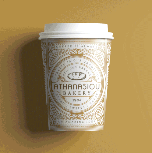 Ornament design with the title 'Traditional Bakery Design Elements'