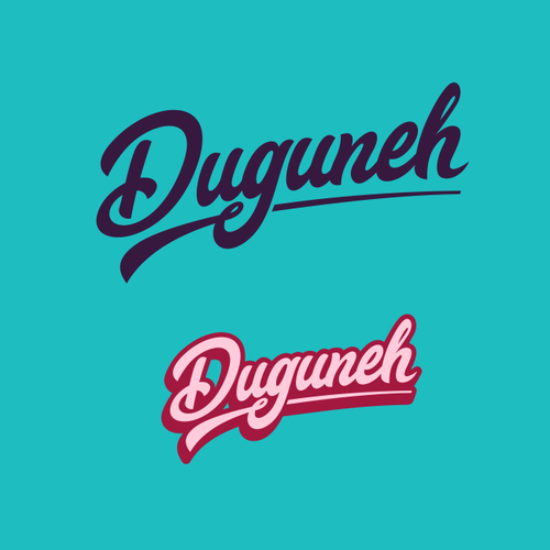 Musician design with the title 'DJ Duguneh'