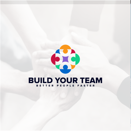 Teamwork design with the title 'Simple Team work logo concept.'