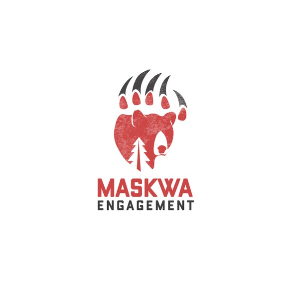 Bear face logo with the title 'Maskwa Engagement'