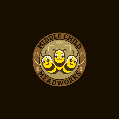 Brown and yellow logo with the title 'Logo FOR SALE!'