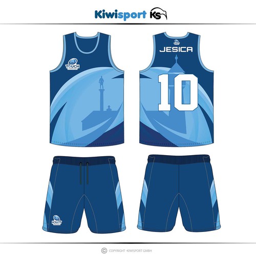 Sublimation design with the title 'design rugby tangtop jersey by darajatiart'