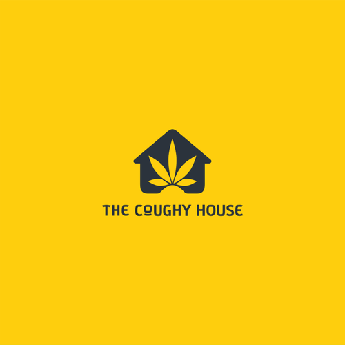 Rasta logo with the title 'A Dope Logo For "The Coughy House Recreational marijuana dispensary"'