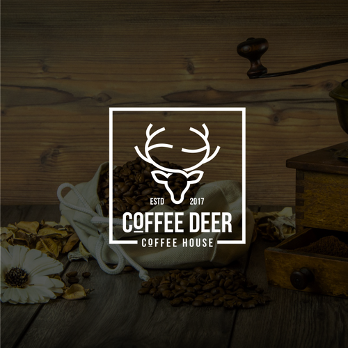 Bar design with the title 'Coffee deer'