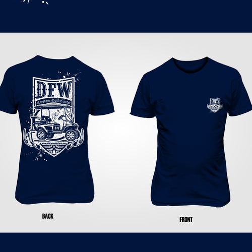 Automotive t-shirt with the title 'Tshirt design for DFW'