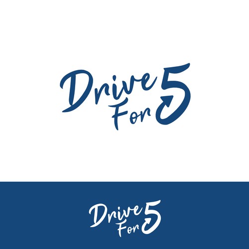 Driving logo with the title 'Fun Logo for investment internal contest'