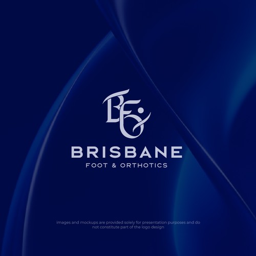 Foot logo with the title 'BRISBANE - FOOT & ORTHOTICS'