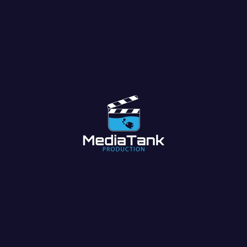 Film industry logo with the title 'logo for movie production company'