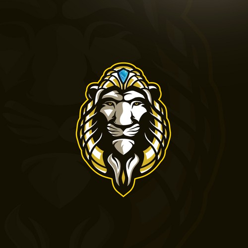 Armor design with the title 'Logo Protection Symbolizing Strength'