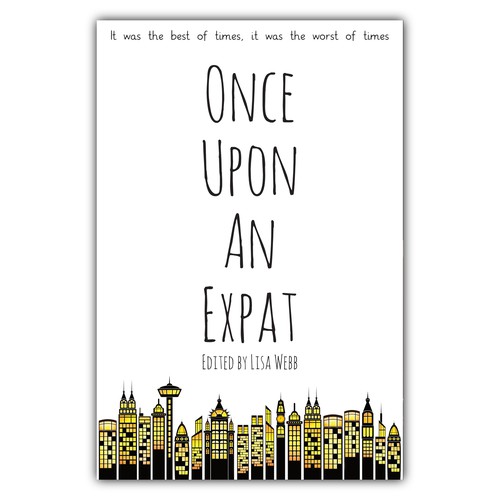 Expressive design with the title 'Book Cover Design for Anthology'