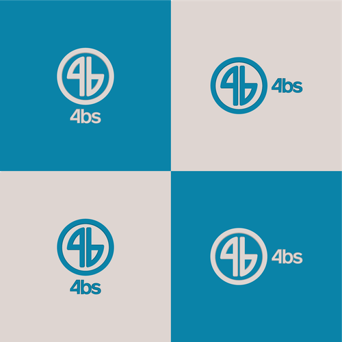 Shadow brand with the title '4bs Logo Concept'