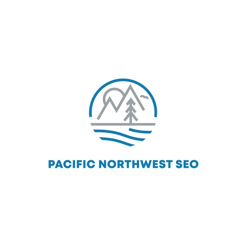 Logo with the title 'Nature Outdoor Logo'