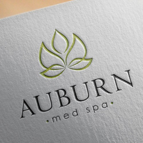 Esthetician logo with the title 'Design contest winner'