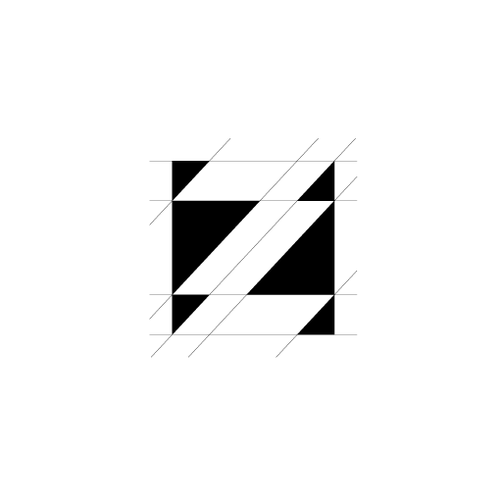 Zip logo with the title 'Modern Logo for Zipper Manufacturing Brand'