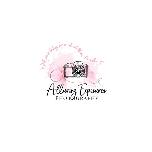 Pink brand with the title 'Alluring Exposures Photography'