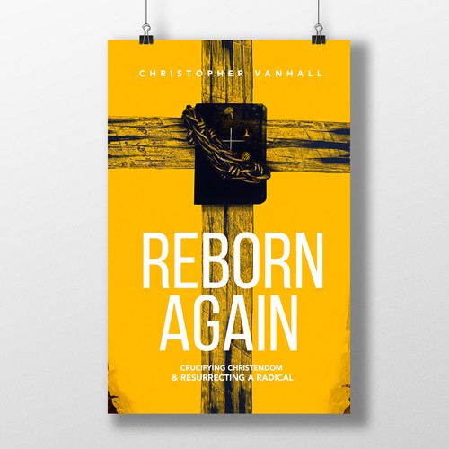 Christian book cover with the title 'Reborn Again'
